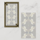 Elegant rustiek Abstract patroon Visitekaartje (Voorkant / Achterkant)