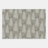 Elegant rustiek bos en herten inpakpapier vel (Voorkant 3)