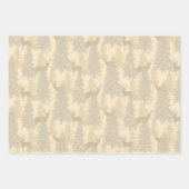 Elegant rustiek bos en herten inpakpapier vel (Voorkant 2)