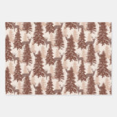 Elegant rustiek bos en herten inpakpapier vel (Voorkant)