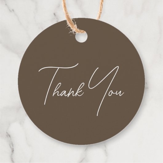 Elegant rustiek botanisch boho Baby shower Bedankjes Labels (Achterkant)