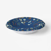 Elegant rustiek botanisch groen 2025 Nieuwjaar Papieren Kommen (Gebogen)