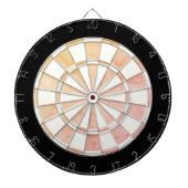 Elegant rustiek dartboard dartbord (Voorkant)