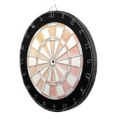 Elegant rustiek dartboard dartbord (Voorkant Rechts)