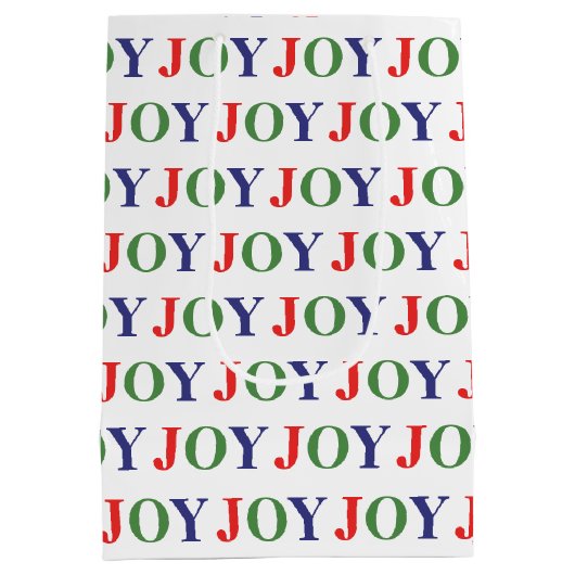 Elegant rustiek klassiek geplakt patroon medium cadeauzakje (Achterkant)