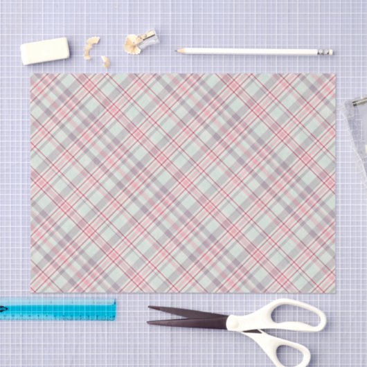 Elegant rustiek klassiek geplakt patroon tissuepapier (Craft)