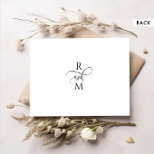 Elegant, rustiek Modern Save the Date, Kraft Save The Date