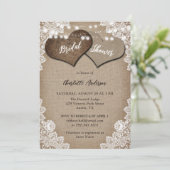 Elegant rustiek Vrijgezellenfeest Kaart (Staand voorkant)