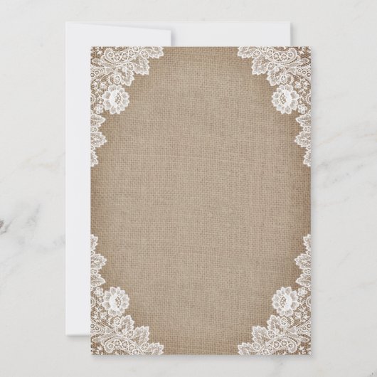 Elegant rustiek Vrijgezellenfeest Kaart (Achterkant)