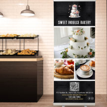 Elegant rustiek zwart wit foto bakkerij bedrijf