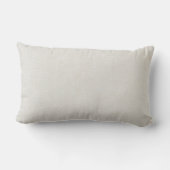 Elegant Rustisch Beige Mijnheer en Mevrouw Kussen (Achterkant)