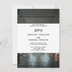 Elegant rustisch trouwthema herfst floral Wedding Kaart