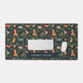 Elegant Safari Animal Skin Leopard spot Girly Bureaumat (Keyboard & Muis)