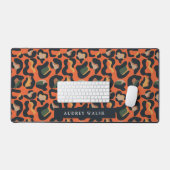 Elegant Safari Animal Skin Leopard spot Girly Bureaumat (Keyboard & Muis)