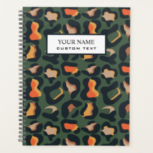 Elegant Safari Animal Skin Leopard spot Planner