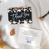 Elegant Safari Bedankt voor je aankoop Informatiekaartje