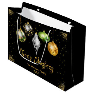 Elegant Safari-thema ornament Kerstmis Groot Cadeauzakje