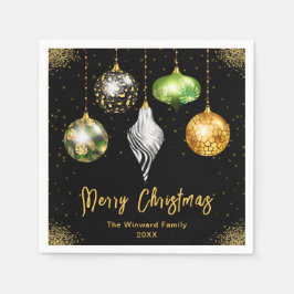 Elegant Safari Theme Ornament Christmas Servet