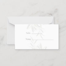 Elegant Sage Green Botanical