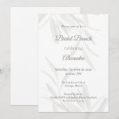 Elegant Sage Green Botanisch Vrijgezellenfeest Kaart (Voorkant / Achterkant)