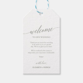 Elegant Sage Green Calligraphy Wedding Welcome Cadeaulabel