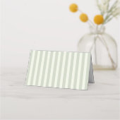 Elegant Sage Green Cherub Wedding Place Card Plaatskaartje (Achterkant)