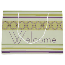 Elegant Sage Green en Paarse Floral