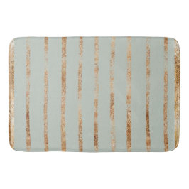 Elegant Sage Green Gold Badmat