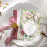 Elegant Sage Green Rustic Vrijgezellenfeest Kaart<br><div class="desc">Elegant en romantisch zacht pastel knijpt groenen in een florale kreet. Dit is zo'n mooie uitnodiging voor elk seizoen vrijgezellenfeest. Gewoon adem nemen. 100% klanttevredenheid bij "Zazzle" elke dag.</div>