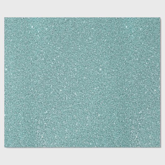 Elegant Sage Green Sparkly Glitter look Cadeaupapier (Vlak)
