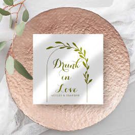 Elegant Sage Green Wedding Napkins Servet