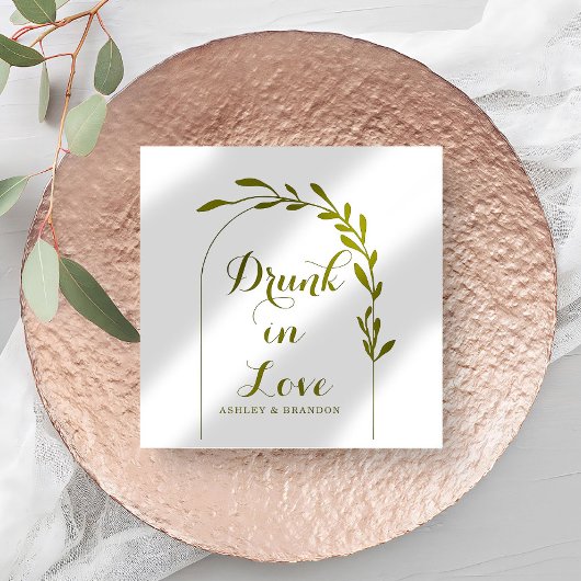 Elegant Sage Green Wedding Napkins Servet