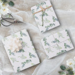 Elegant Sage Greenery Waterverf Botanische olie Inpakpapier Vel<br><div class="desc">Dit , botanische inpakpapier is voorzien van een eenvoudig, maar elegant ontwerp van een grove waterverf. Het is perfect voor vrijgezellenfeesten, bruiloften, baby shower, verjaardagsfeestjes, verlovingsfeestjes en altijd wanneer u een Boho-tint aan uw cadeauverpakking wilt toevoegen. Ontworpen als onderdeel van mijn Elegant Greenery collectie. Ben zeker om de andere punten...</div>