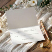 Elegant Sage White Flowers Vrijgezellenfeest Weddi Bedankkaart