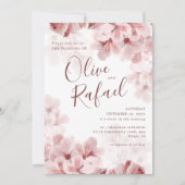 Elegant Sakura Branch modern Spring Kaart (Voorkant)