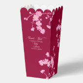 Elegant Sakura Kersenbloesem Baby shower Favor B Bedankdoosjes (Voorkant)