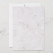 Elegant Sakura Roze Kersenbloesem vrijgezellenfees Kaart (Achterkant)