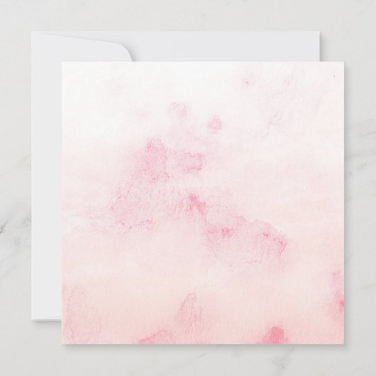 Elegant Sakura Vrijgezellenfeest. Uitnodiging (Achterkant)