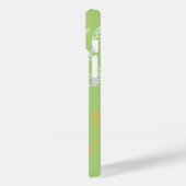 Elegant Salie Groen Goud Bloemen Case-Mate iPhone Case (Achterkant / Links)