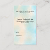 Elegant Salon & Spa Referral Card (Achterkant)