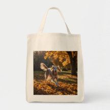 Elegant Saluki Grocery Tas