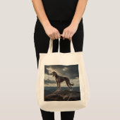 Elegant Saluki Grocery Tas (Voorkant (product))