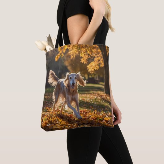 Elegant Saluki schouder Tas (Dichtbij)
