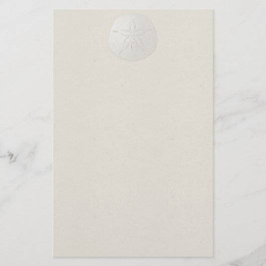 Elegant Sand Dollar Briefpapier 1 (Voorkant)