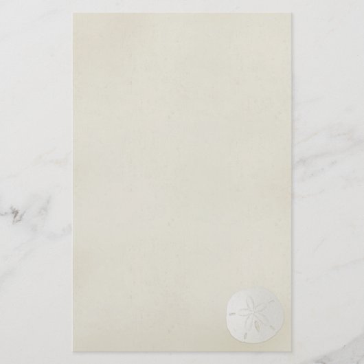 Elegant Sand Dollar Briefpapier 2 (Voorkant)