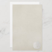 Elegant Sand Dollar Briefpapier 2 (Voorkant / Achterkant)