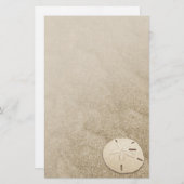 Elegant Sand Dollar Briefpapier 3 (Voorkant / Achterkant)
