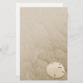 Elegant Sand Dollar Briefpapier 3 (Voorkant / Achterkant)