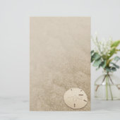 Elegant Sand Dollar Briefpapier 3 (Staand voorkant)
