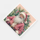 Elegant Santa Claus Servet (Hoek)
